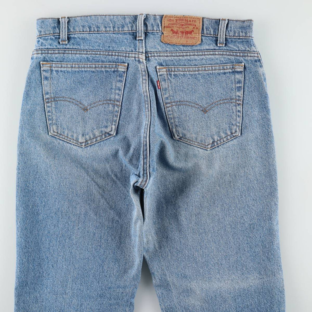 1990'S Levi's 506-4891 Tapered Denim Pants, Made in USA, Men's W35 (approx.), Vintage cotton blue type Vintage Second Hand