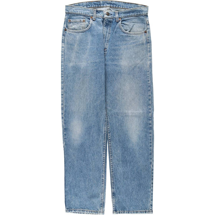 1990'S Levi's 505-0218 Tapered Denim Pants, Made in USA, Men's Size W34 (approx.), Vintage cotton blue type Vintage Second Hand