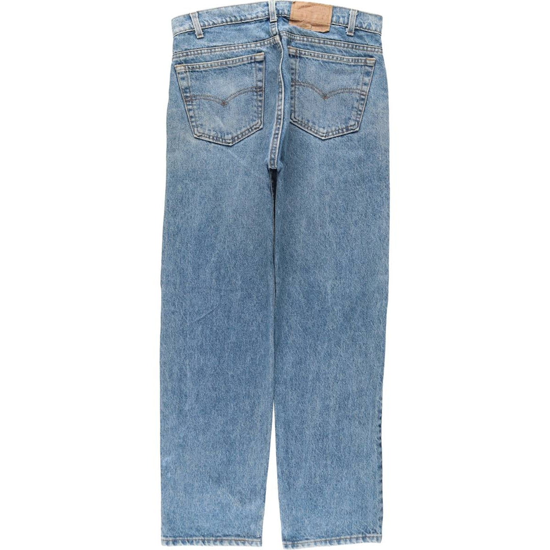 1990'S Levi's 505-0218 Tapered Denim Pants, Made in USA, Men's Size W34 (approx.), Vintage cotton blue type Vintage Second Hand