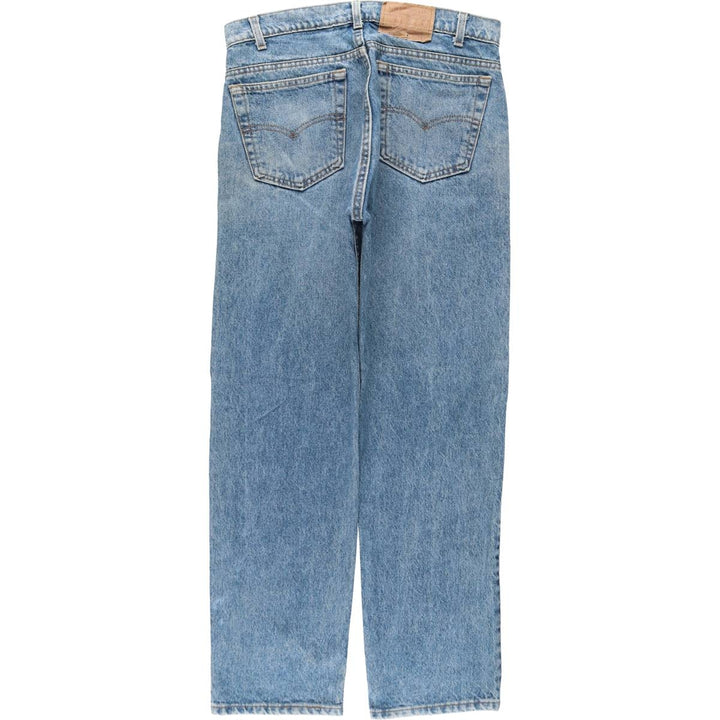 1990'S Levi's 505-0218 Tapered Denim Pants, Made in USA, Men's Size W34 (approx.), Vintage cotton blue type Vintage Second Hand