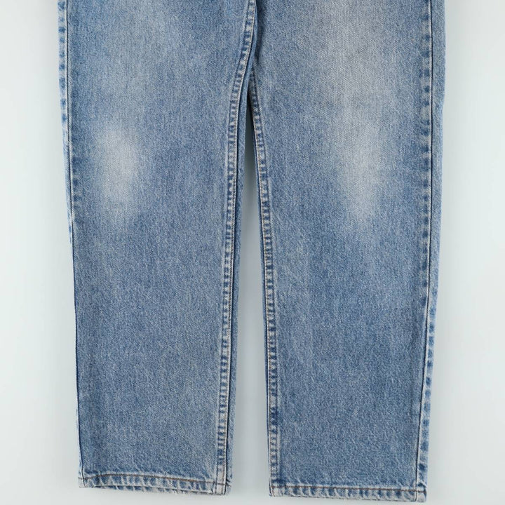 1990'S Levi's 505-0218 Tapered Denim Pants, Made in USA, Men's Size W34 (approx.), Vintage cotton blue type Vintage Second Hand