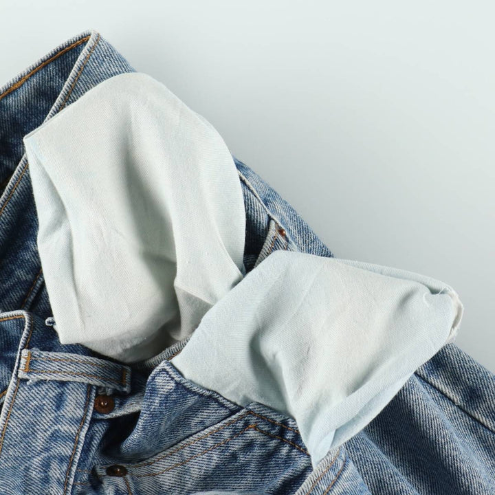 1990'S Levi's 505-0218 Tapered Denim Pants, Made in USA, Men's Size W34 (approx.), Vintage cotton blue type Vintage Second Hand