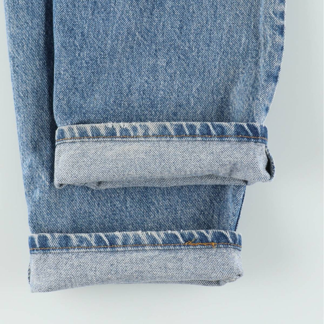 1990'S Levi's 505-0218 Tapered Denim Pants, Made in USA, Men's Size W34 (approx.), Vintage cotton blue type Vintage Second Hand