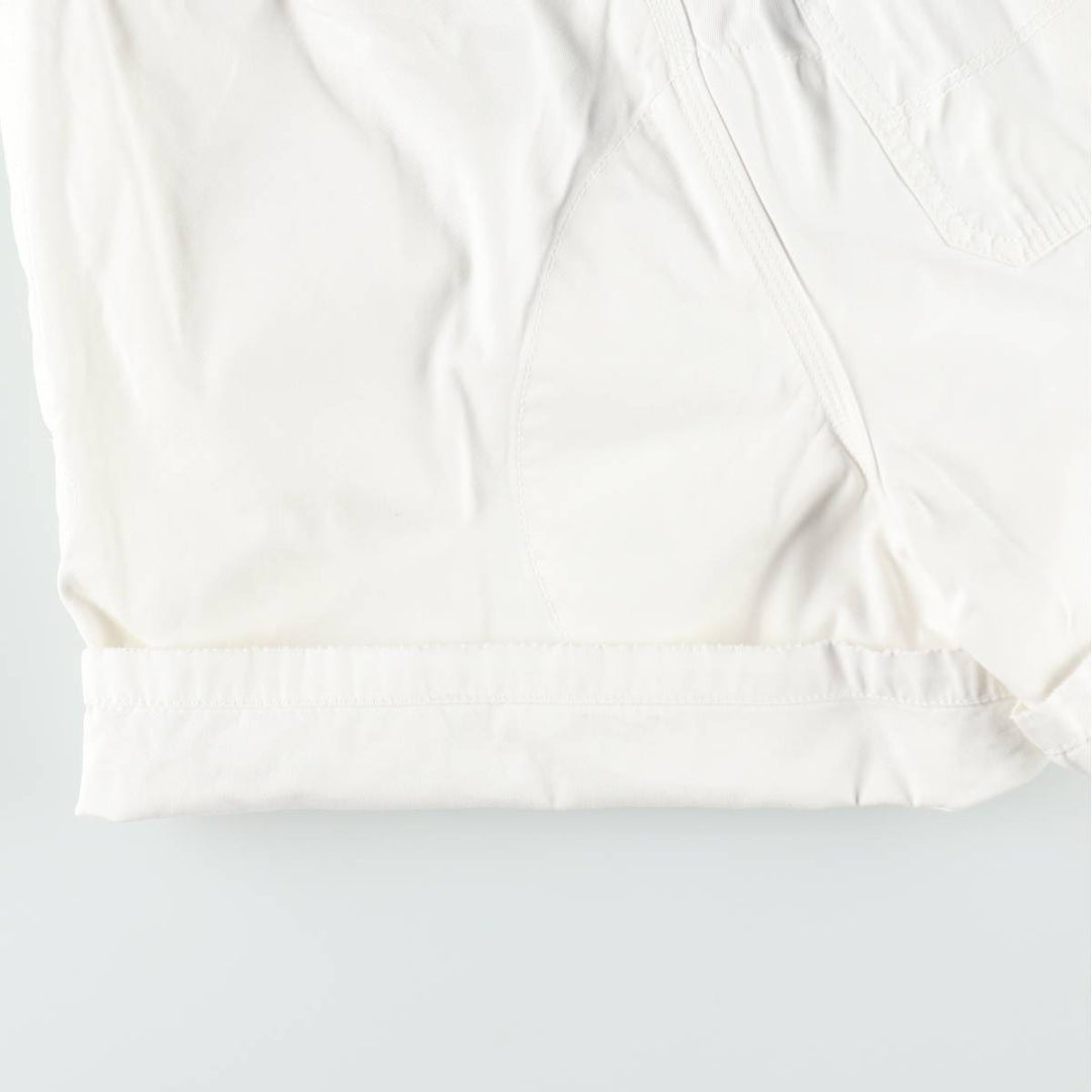 Ralph Lauren POLO by Ralph Lauren Chino Shorts, Men's Size XL (approx.) cotton white type Vintage Second Hand