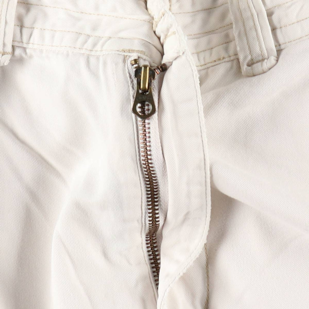 Ralph Lauren POLO by Ralph Lauren cargo shorts, half pants, men's size w36 cotton white type Vintage Second Hand