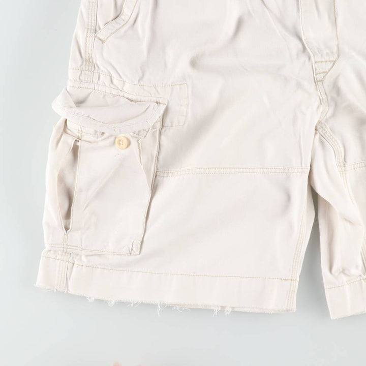 Ralph Lauren POLO by Ralph Lauren cargo shorts, half pants, men's size w36 cotton white type Vintage Second Hand