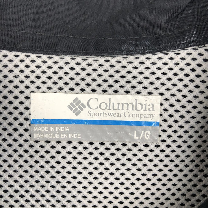 Columbia PFG Button-down Short Sleeve Fishing Shirt, Men's Size L cotton black type Vintage Second Hand
