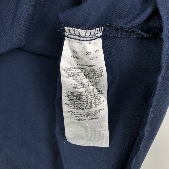 Columbia Bahamas Short-Sleeve Fishing Shirt, Men's Size XL (approx.) Nylon navy blue type Vintage Second Hand