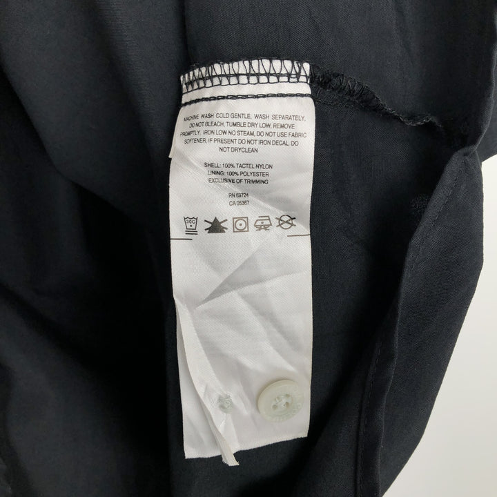 Columbia Bahamas Short-Sleeve Fishing Shirt, Men's Size L (approx.) Nylon black type Vintage Second Hand