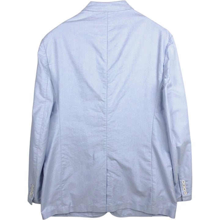 Ralph Lauren POLO by Ralph Lauren tailored jacket, men's size L (approx.) cotton Blue type light blue Vintage Second Hand