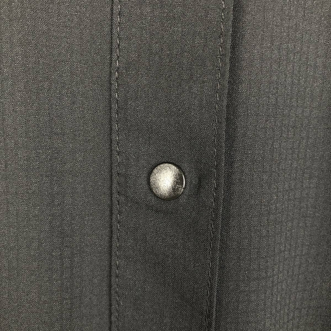 Columbia PFG Hidden Button-Down Long-Sleeve Fishing Shirt (Women's Size XL) polyester black type Vintage Second Hand