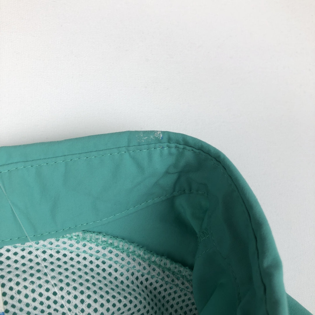 Columbia PFG Button-Down Long-Sleeve Fishing Shirt (Women's Size L) Nylon Emerald green Vintage Second Hand