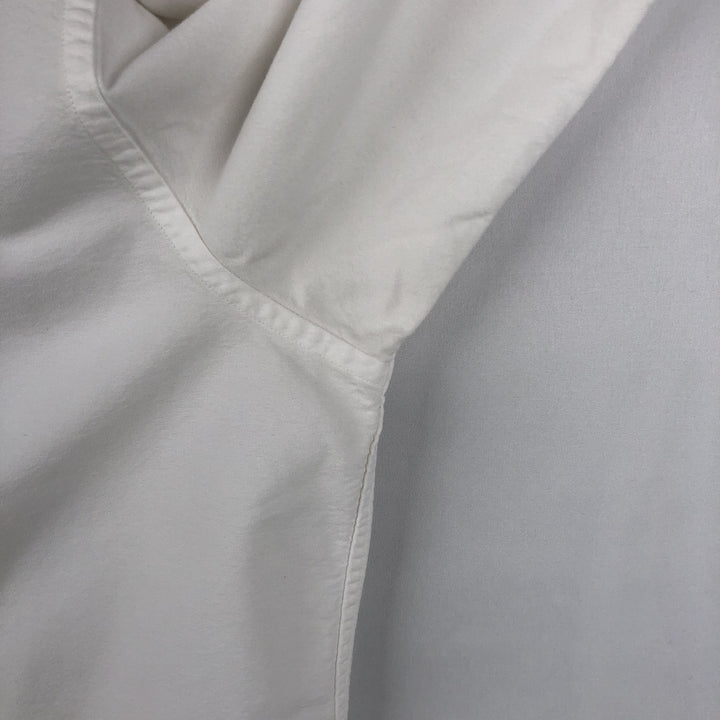 Ralph Lauren CLASSIC FIT Long-Sleeve Button-Down Shirt, Women's Size L (approx.) cotton white type Vintage Second Hand