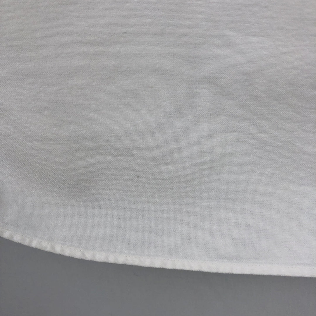 Ralph Lauren CLASSIC FIT Long-Sleeve Button-Down Shirt, Women's Size L (approx.) cotton white type Vintage Second Hand