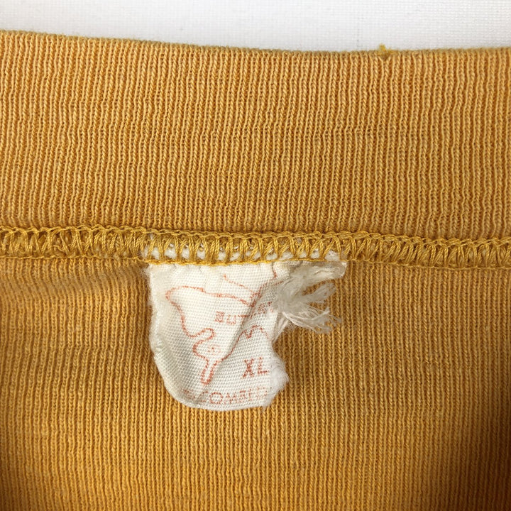 BUTTERFLY Long-Sleeve T-Shirt, Women's Size XL (Equivalent), Vintage unclear yellow type Vintage Second Hand