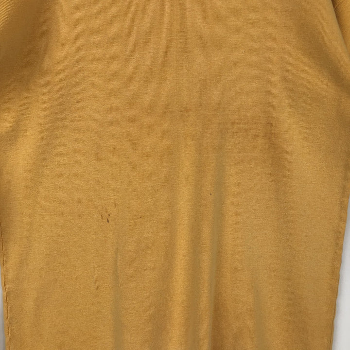 BUTTERFLY Long-Sleeve T-Shirt, Women's Size XL (Equivalent), Vintage unclear yellow type Vintage Second Hand