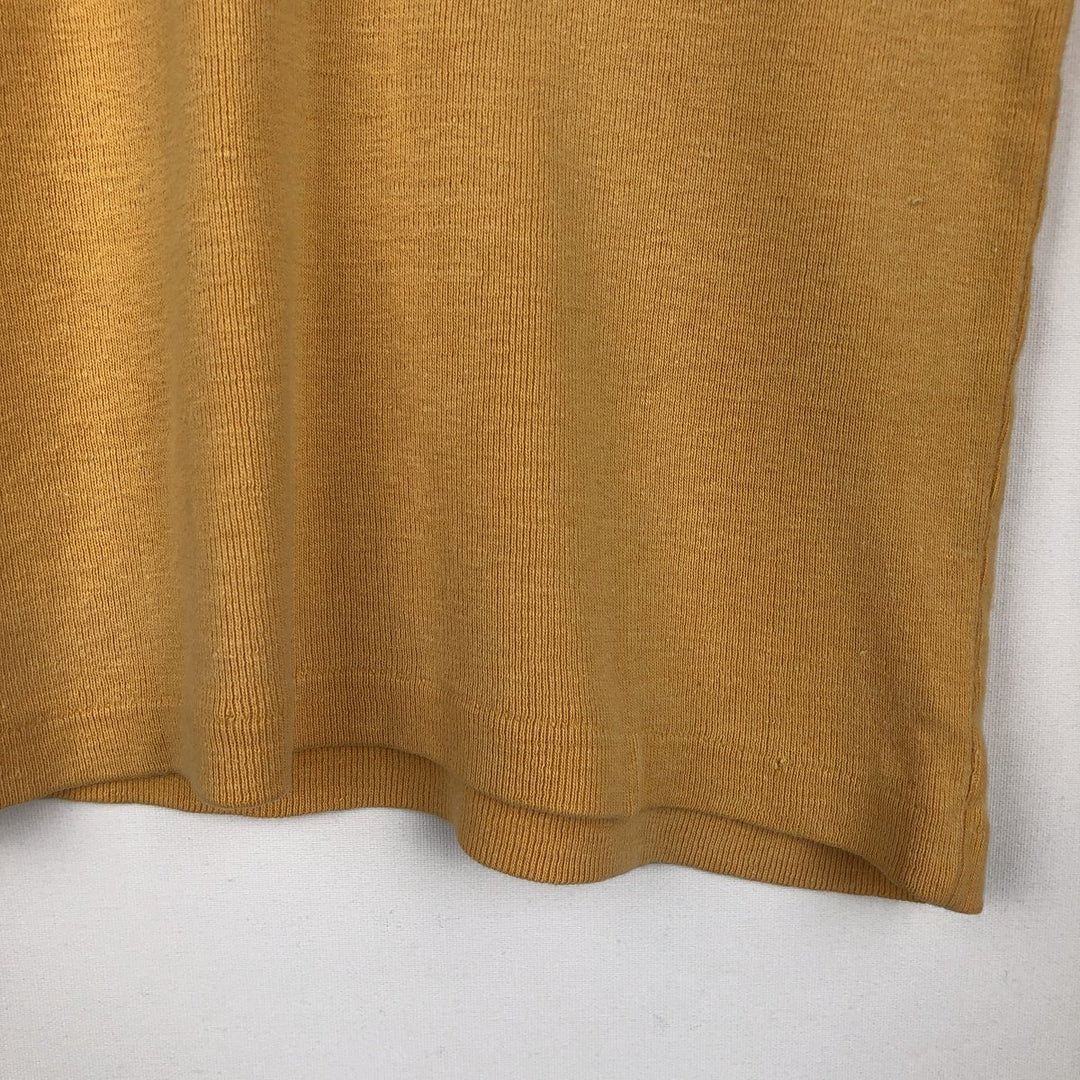 BUTTERFLY Long-Sleeve T-Shirt, Women's Size XL (Equivalent), Vintage unclear yellow type Vintage Second Hand