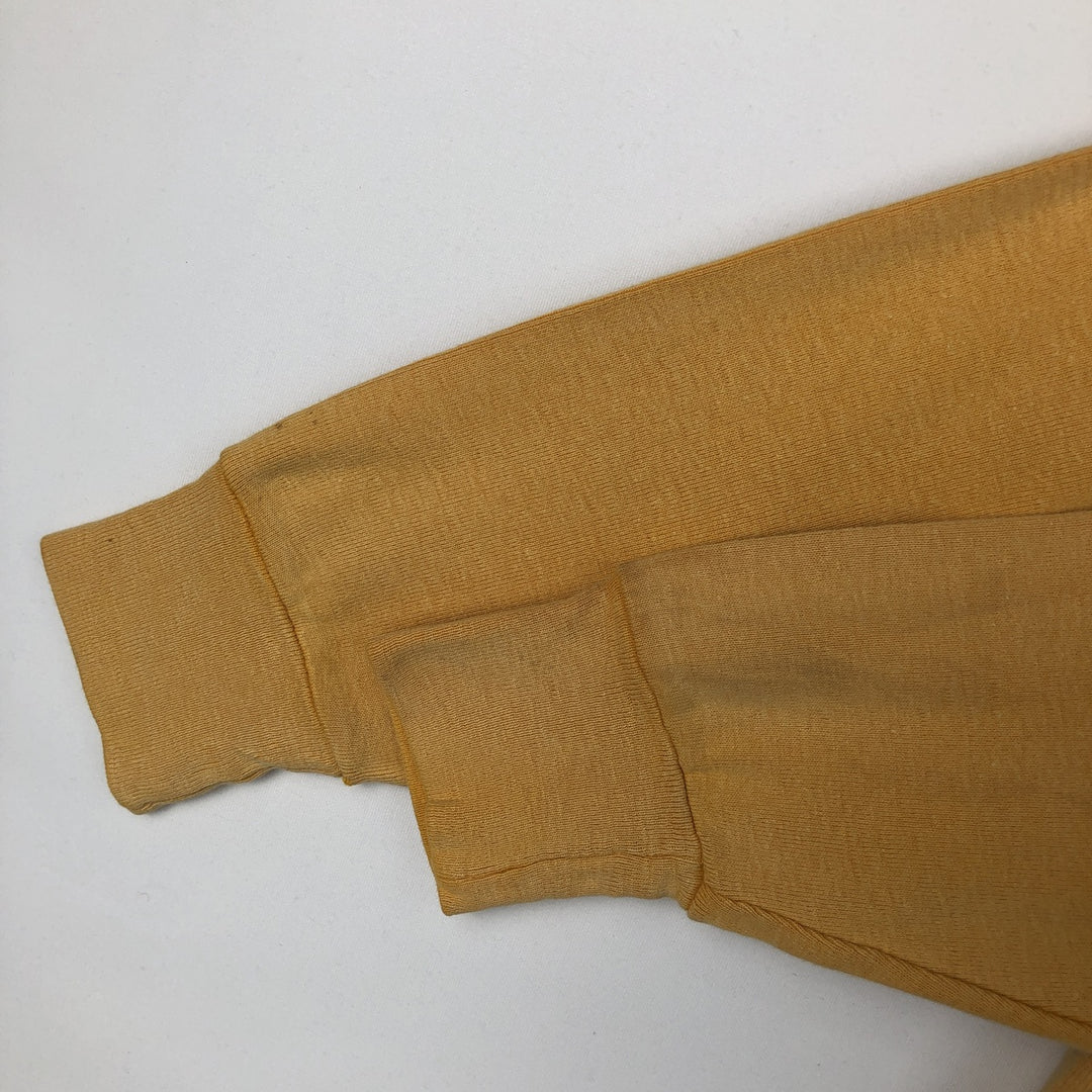 BUTTERFLY Long-Sleeve T-Shirt, Women's Size XL (Equivalent), Vintage unclear yellow type Vintage Second Hand
