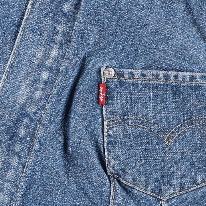 Levi's ENGINEERED Euro Model Denim Jacket (Women's Size S) cotton blue type Vintage Second Hand