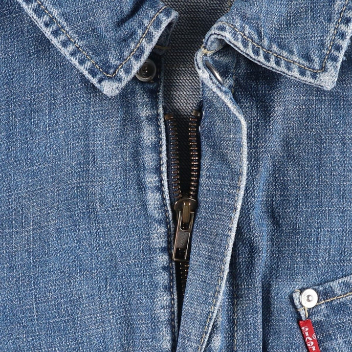 Levi's ENGINEERED Euro Model Denim Jacket (Women's Size S) cotton blue type Vintage Second Hand