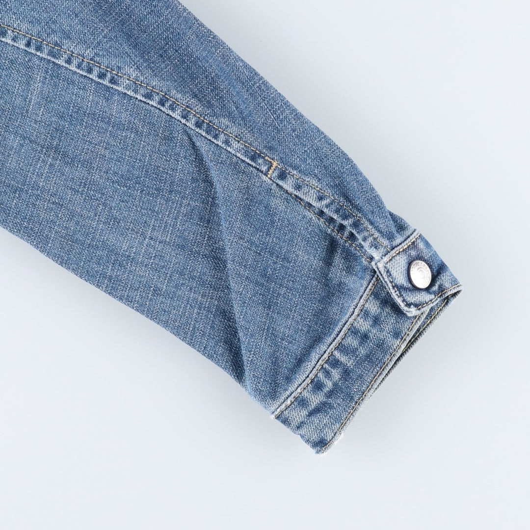 Levi's ENGINEERED Euro Model Denim Jacket (Women's Size S) cotton blue type Vintage Second Hand