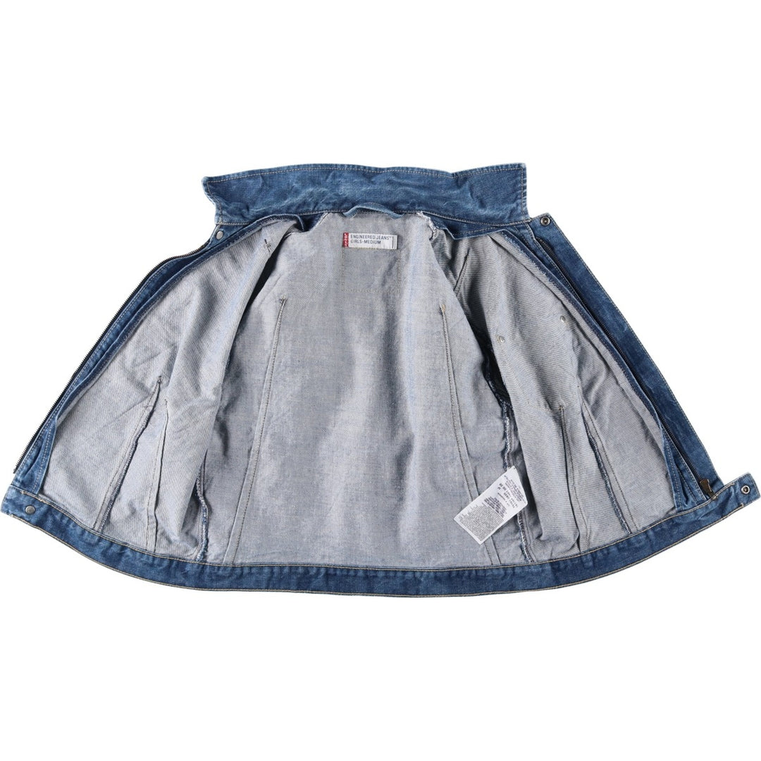 Levi's ENGINEERED Euro Model Denim Jacket (Women's Size S) cotton blue type Vintage Second Hand