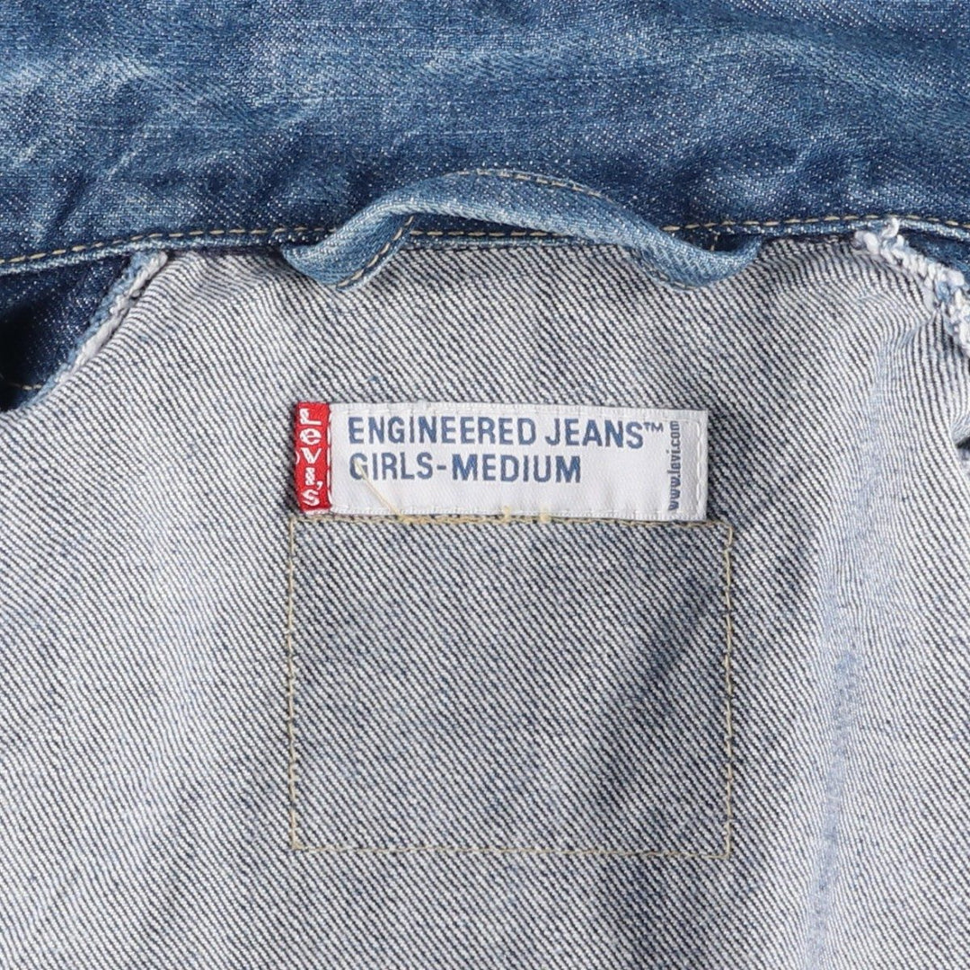 Levi's ENGINEERED Euro Model Denim Jacket (Women's Size S) cotton blue type Vintage Second Hand
