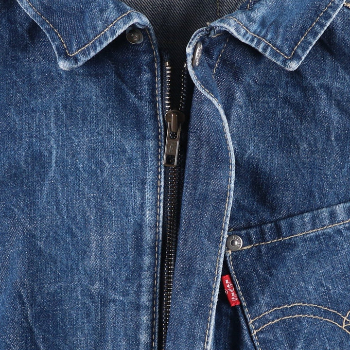 Levi's ENGINEERED Euro Model Denim Jacket (Women's Size S) cotton blue type Vintage Second Hand