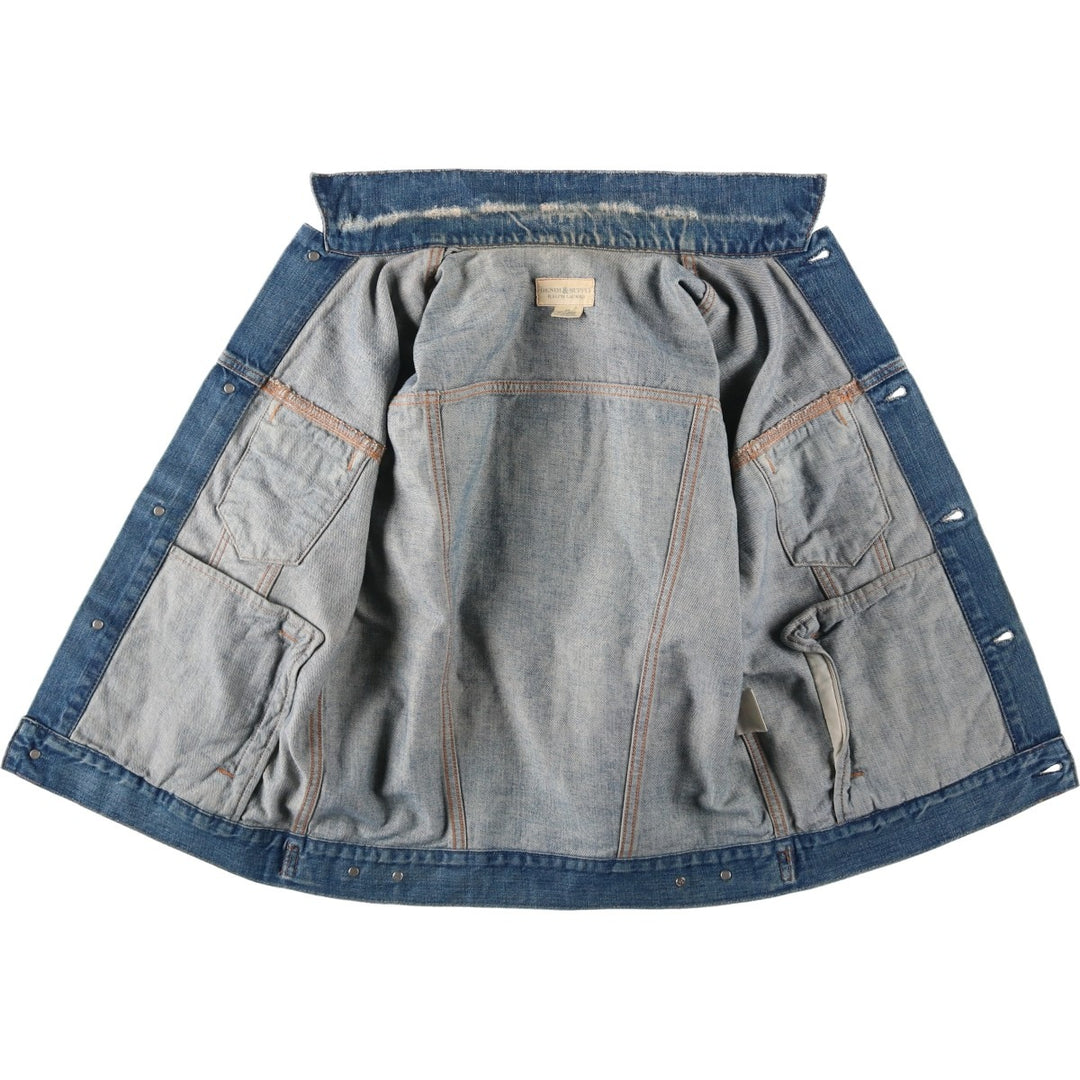 Ralph Lauren DENIM and SUPPLY denim jacket, women's size S (approx.). cotton blue type Vintage Second Hand