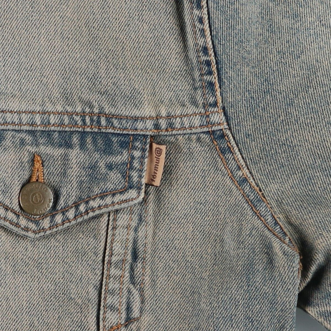 Formula Denim Jacket (Women's Size M) cotton blue type Vintage Second Hand