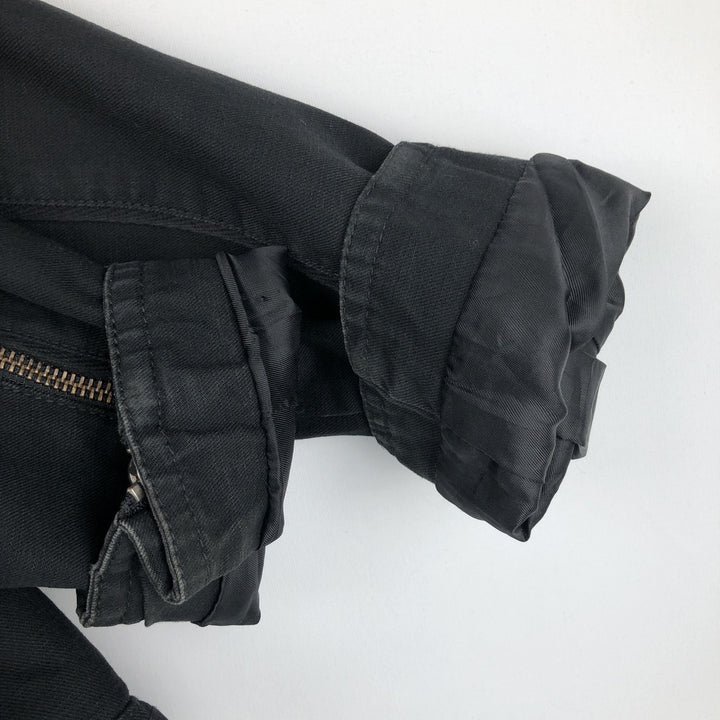 Harley-Davidson Studded Cotton Single Rider Jacket, Women's Size S (approx.) cotton black type Vintage Second Hand