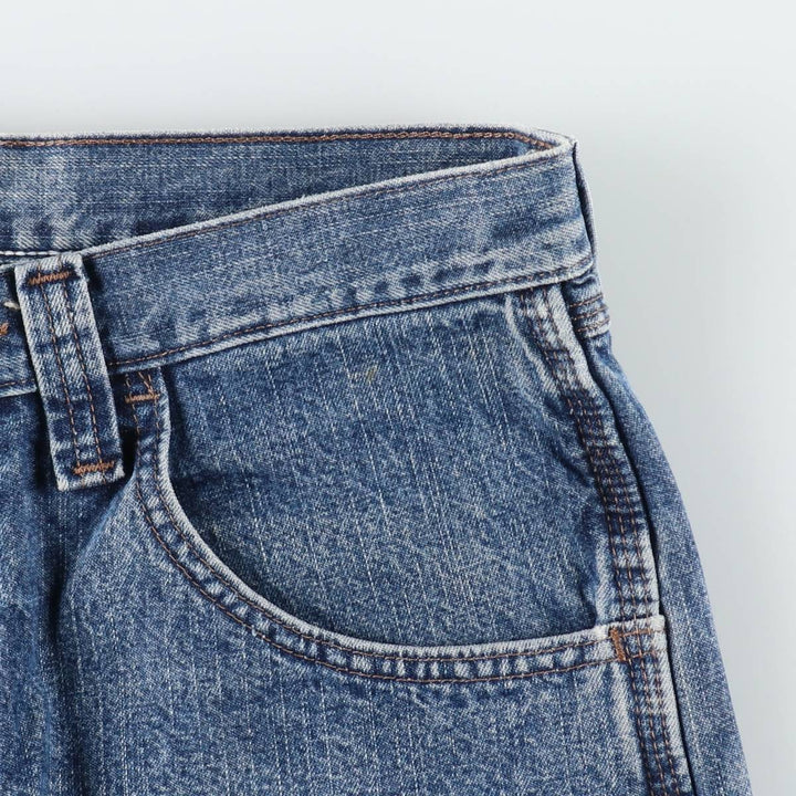 Wrangler CARPENTER Denim Painter Shorts, Women's XL (equivalent to W31) cotton blue type Vintage Second Hand