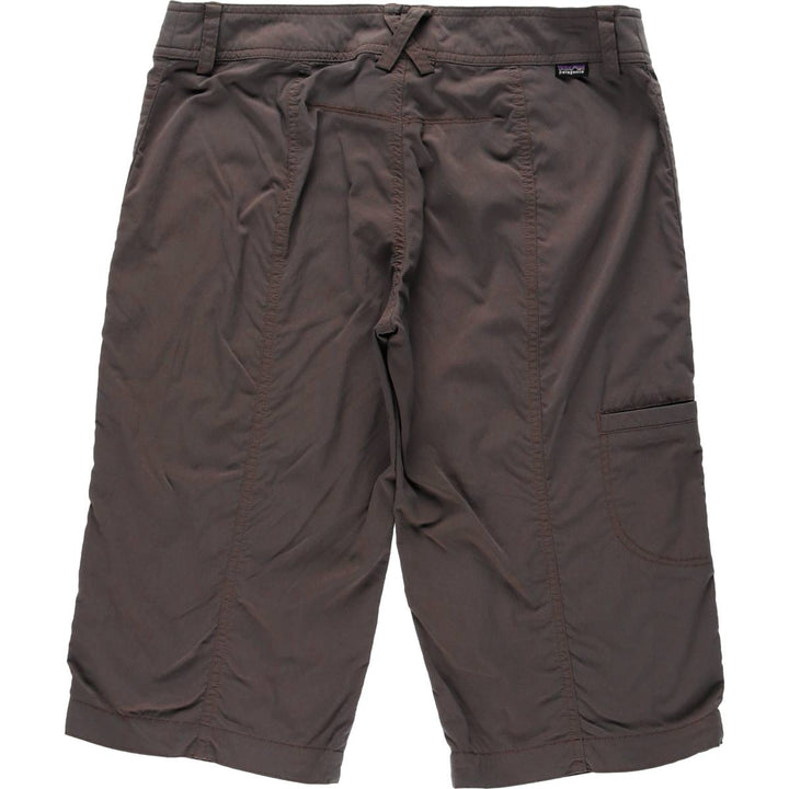 2000'S Patagonia 57245S0 2-Way Nylon Shorts, Women's XL (W31 equivalent) Nylon gray type Vintage Second Hand