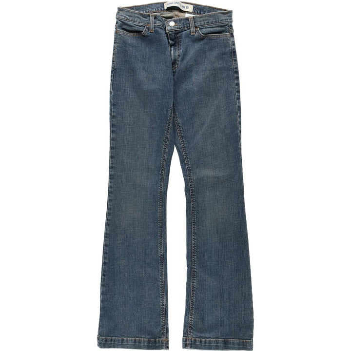 2000'S GAP LONG AND LERN flared denim pants, made in the USA, women's size L (equivalent to W30). cotton blue type Vintage Second Hand