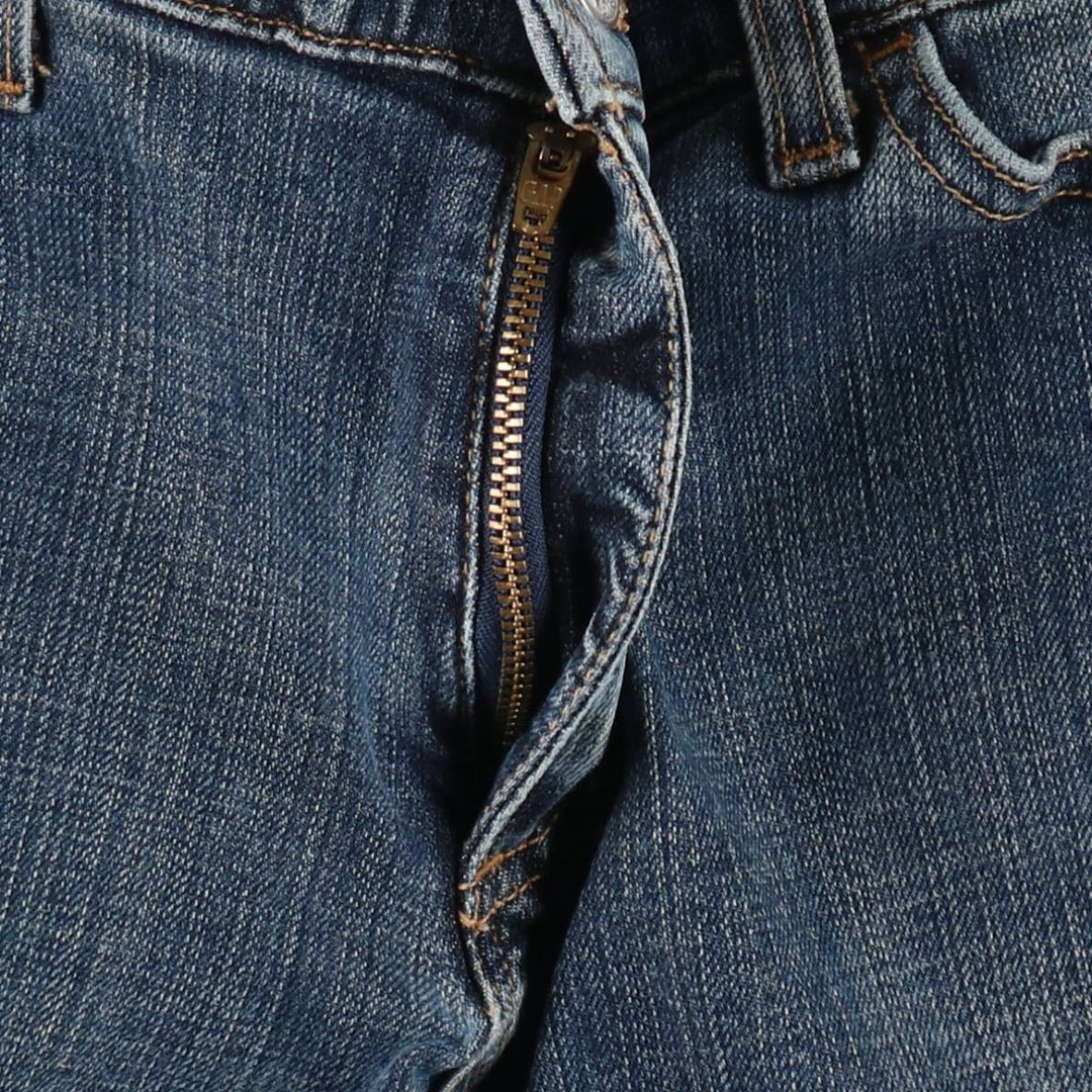 2000'S GAP LONG AND LERN flared denim pants, made in the USA, women's size L (equivalent to W30). cotton blue type Vintage Second Hand