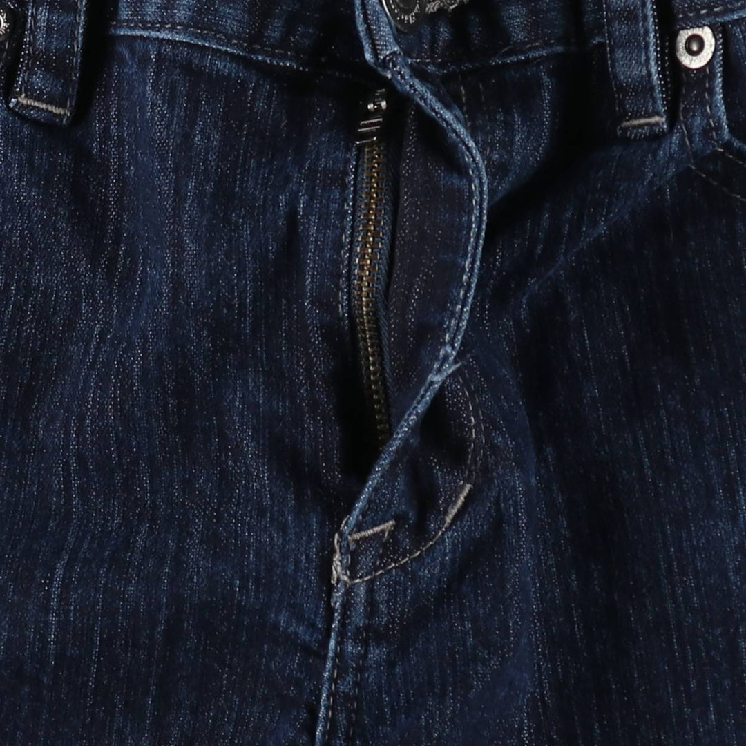 2000'S Calvin Klein Jeans Flare Cut Denim Pants, Women's XL (equivalent to W32) cotton navy blue type Vintage Second Hand