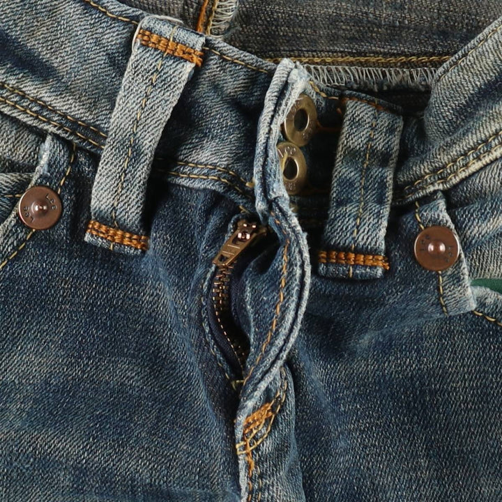 Lee X-line Flare Cut Denim Pants, Women's Size L (equivalent to W30) unclear blue type Vintage Second Hand