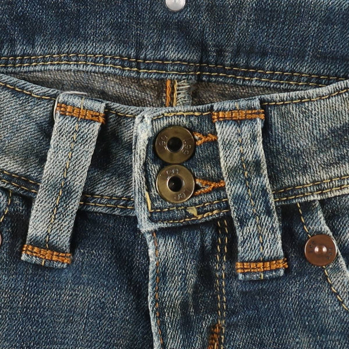 Lee X-line Flare Cut Denim Pants, Women's Size L (equivalent to W30) unclear blue type Vintage Second Hand