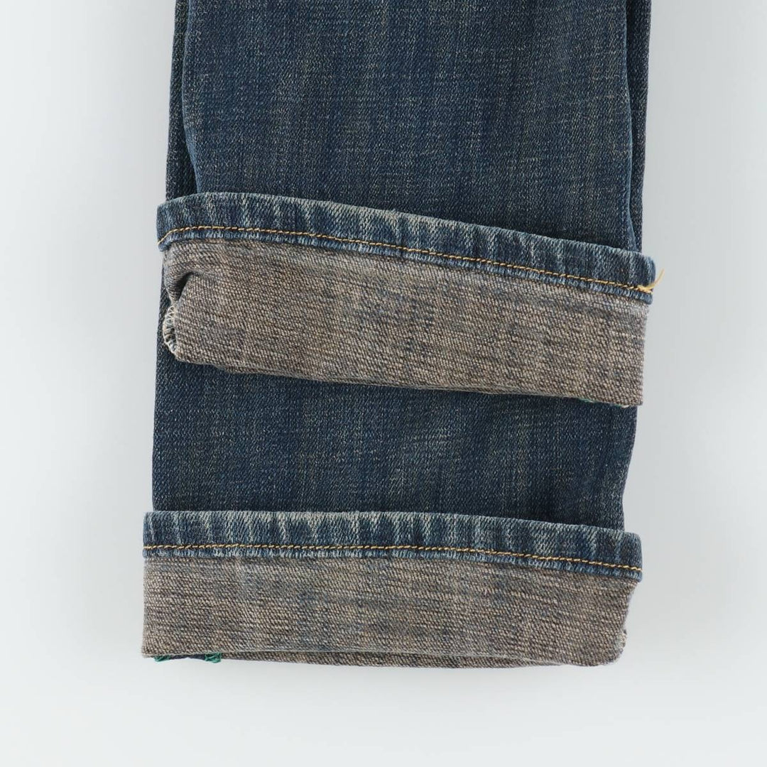Lee X-line Flare Cut Denim Pants, Women's Size L (equivalent to W30) unclear blue type Vintage Second Hand