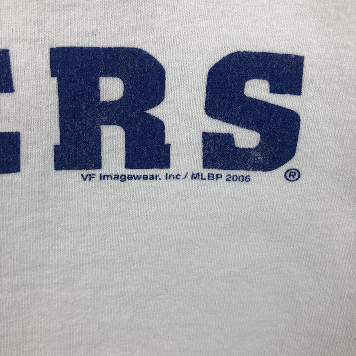 Lee SPORT MLB LOS ANGELES DODGERS Sports Print T-Shirt, Men's Size XL (approx.) cotton white type Vintage Second Hand