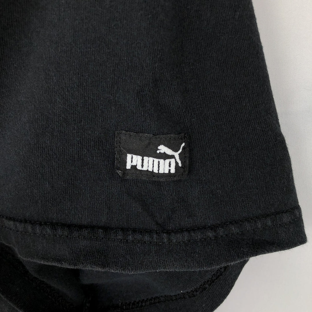 2000'S Puma NFL St. Louis Rams Super Bowl XXIV Sports Print T-Shirt, Made in USA, Men's Size XL (approx.) cotton black type Vintage Second Hand