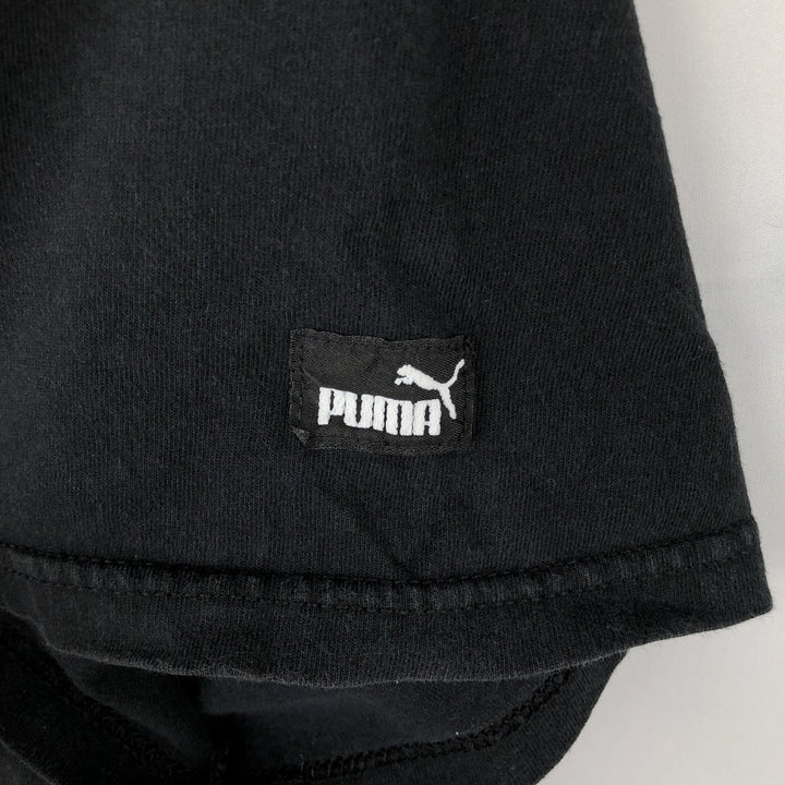 2000'S Puma NFL St. Louis Rams Super Bowl XXIV Sports Print T-Shirt, Made in USA, Men's Size XL (approx.) cotton black type Vintage Second Hand