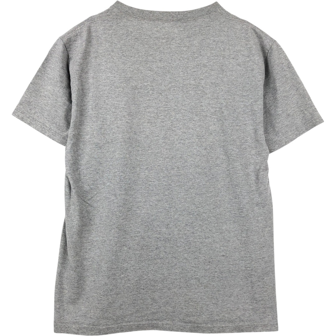 MLB NEW YORK YANKEES Sports Print T-Shirt (Men's Size M) unclear gray type Vintage Second Hand