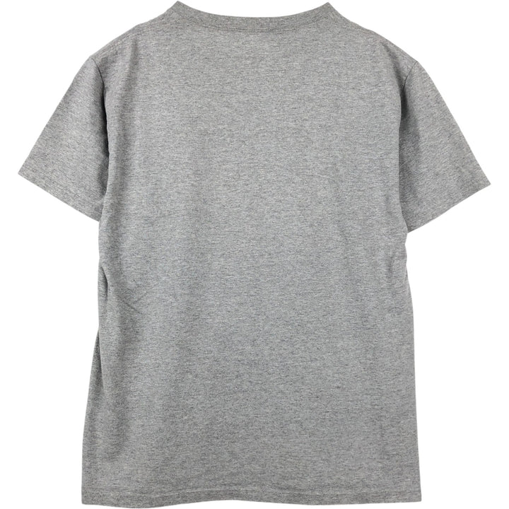 MLB NEW YORK YANKEES Sports Print T-Shirt (Men's Size M) unclear gray type Vintage Second Hand