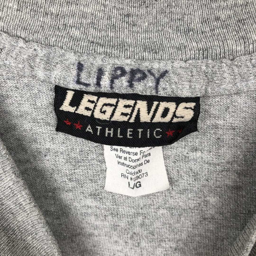 90'S LEGENDS MLB SEATTLE MARINERS Sports T-Shirt, Made in USA, Men's Size L (approx.), Vintage cotton gray type Vintage Second Hand