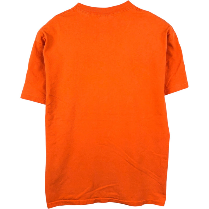 2000'S Reebok NFL Chicago Bears Logo Print T-Shirt (Men's Size M) cotton orange type Vintage Second Hand