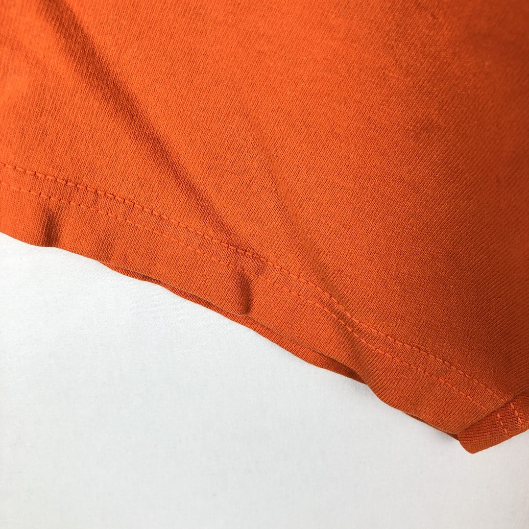 2000'S Reebok NFL Chicago Bears Logo Print T-Shirt (Men's Size M) cotton orange type Vintage Second Hand