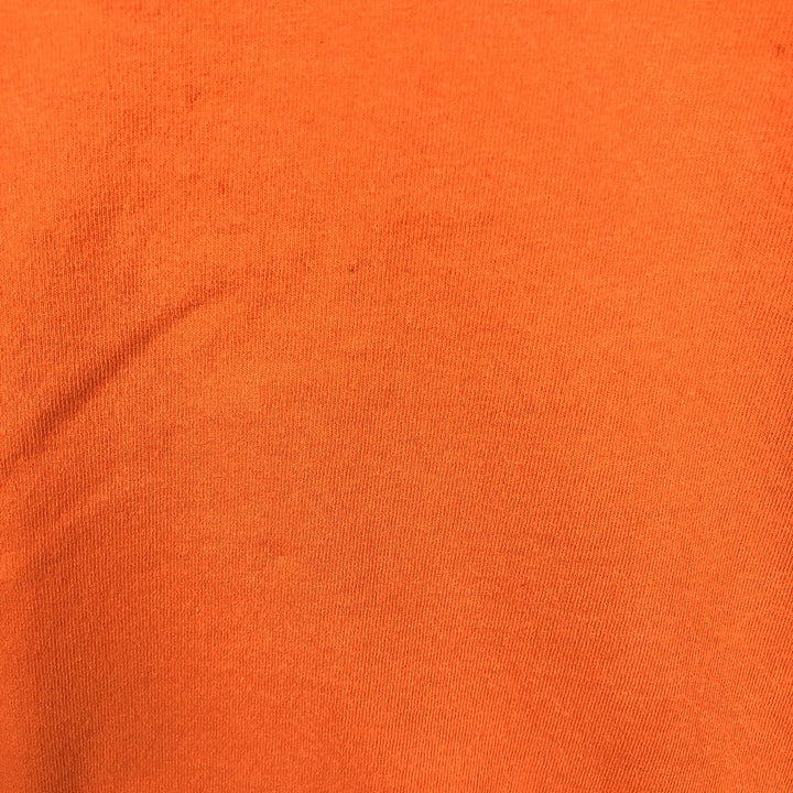 2000'S Reebok NFL Chicago Bears Logo Print T-Shirt (Men's Size M) cotton orange type Vintage Second Hand