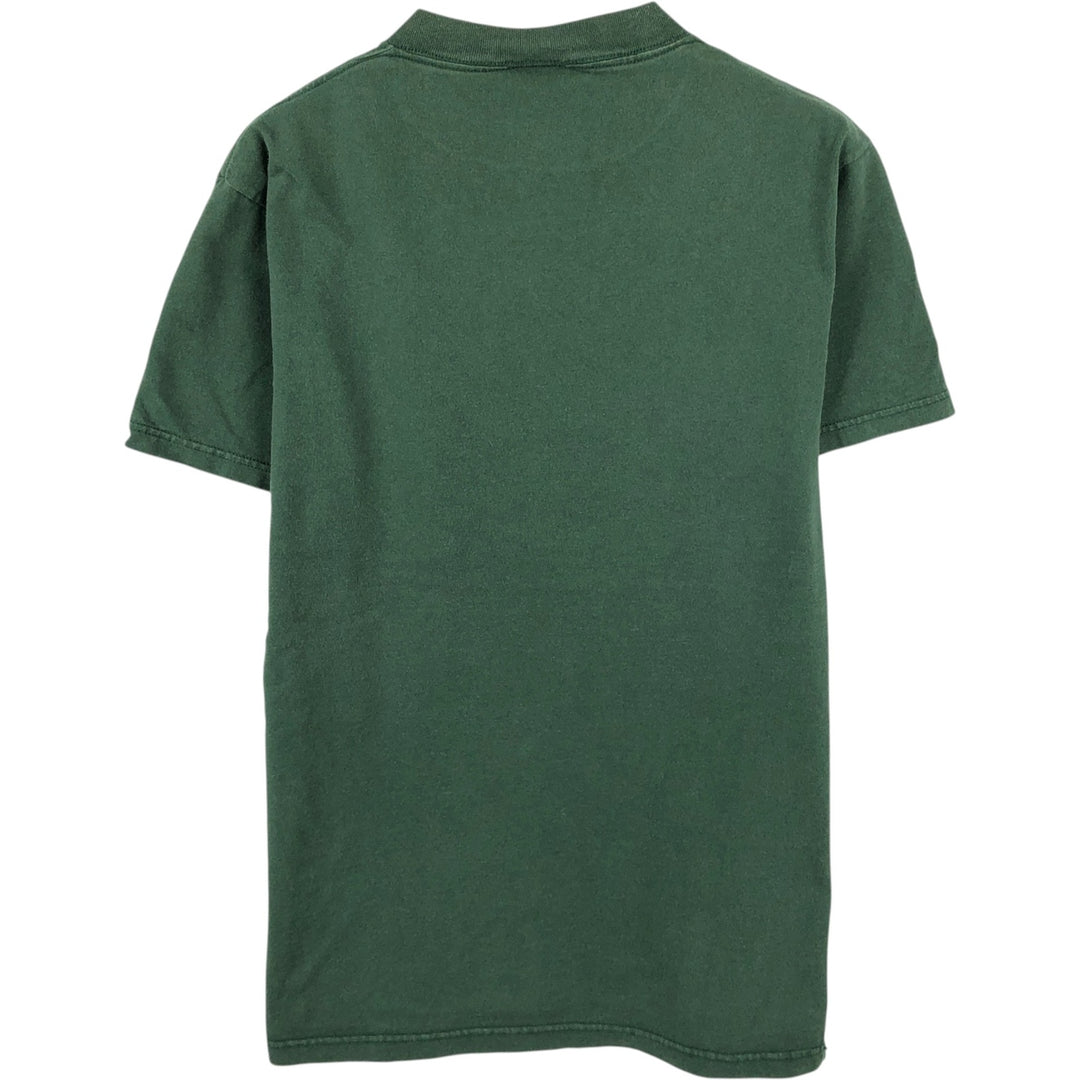 90'S TULTEX NFL GREEN BAY PACKERS Logo Print T-Shirt, Men's Size M (approx.), Vintage cotton Green type dark green Vintage Second Hand