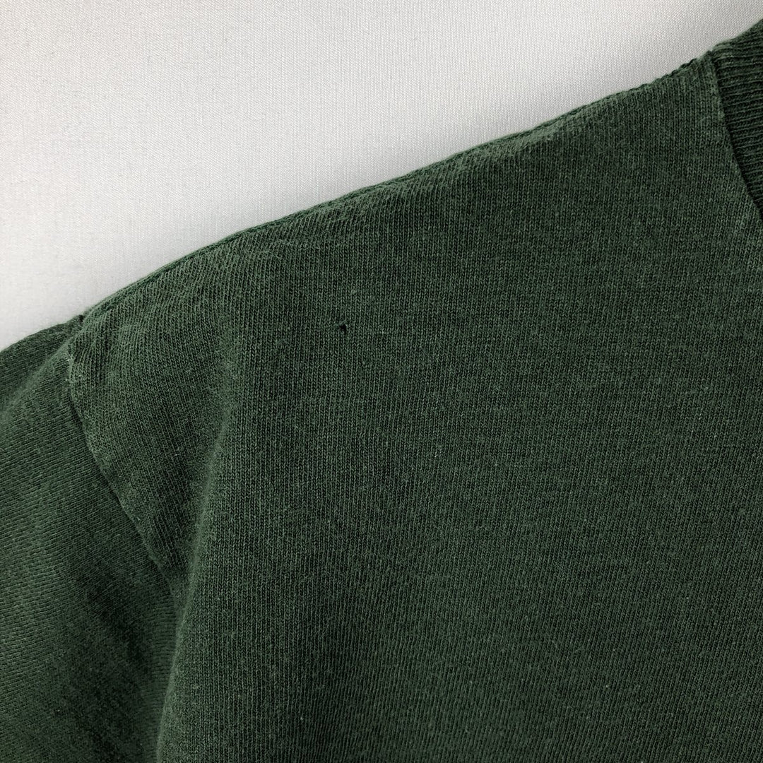 90'S TULTEX NFL GREEN BAY PACKERS Logo Print T-Shirt, Men's Size M (approx.), Vintage cotton Green type dark green Vintage Second Hand